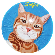 画像をギャラリービューアに読み込む, マグネット猫 セルフィー1 猫マグネット 冷蔵庫 メモマグネット
