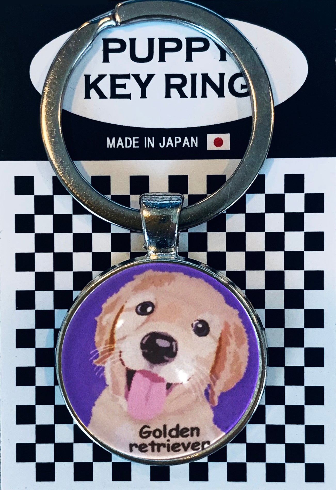 le Bonbon(ル ボンボン) 秋田犬 キーホルダー 犬 キーホルダー 犬 キーリング 犬