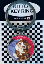 画像をギャラリービューアに読み込む, キーリング 猫
