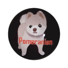 画像をギャラリービューアに読み込む, ピンバッチ 子犬
