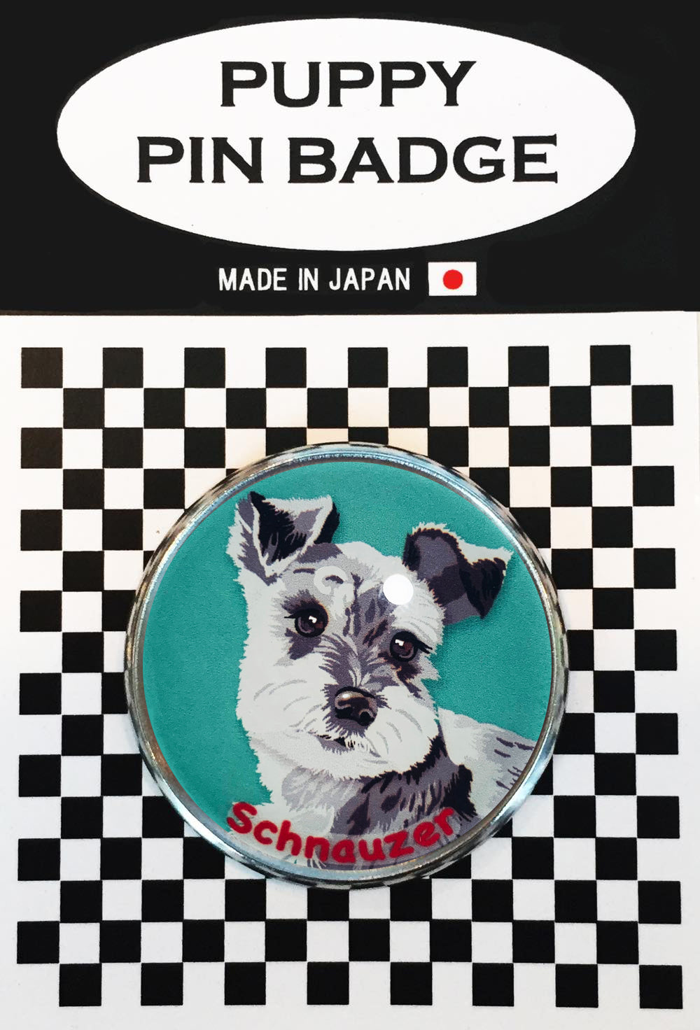 le Bonbon(ル ボンボン) ピンバッジ 犬 シュナウザー 2BL ピンバッチブローチ 犬 ピンバッジ 犬 ブローチ 犬