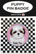 画像をギャラリービューアに読み込む, le Bonbon(ル ボンボン) ピンバッジ 犬 シーズ PK ピンバッチブローチ 犬 ピンバッジ 犬 ブローチ 犬
