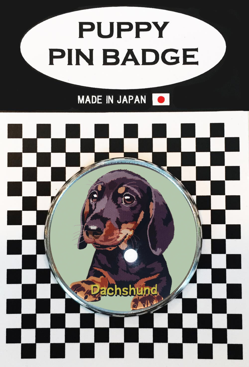 le Bonbon(ル ボンボン) ピンバッジ 犬 ダックスフント GR ピンバッチブローチ 犬 ピンバッジ 犬 ブローチ 犬