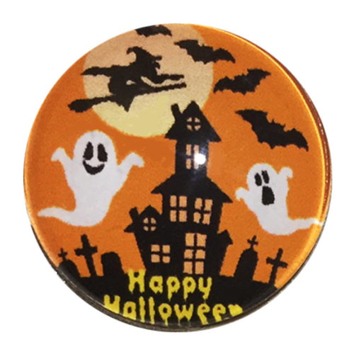 ピンバッジ ハロウィン ナイト ハロウィン ゴースト 魔女 ジャックオーランタン