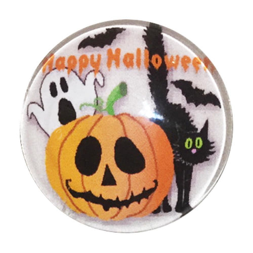 ピンバッジ ハロウィン ファミリー ハロウィン パンプキン 黒猫 ゴースト ジャックオーランタン