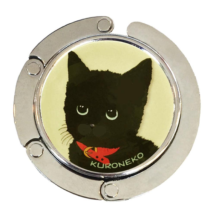 バッグハンガー ブラック バッグハンガー 猫 バッグフック バッグ掛け 猫 バッグハンガー